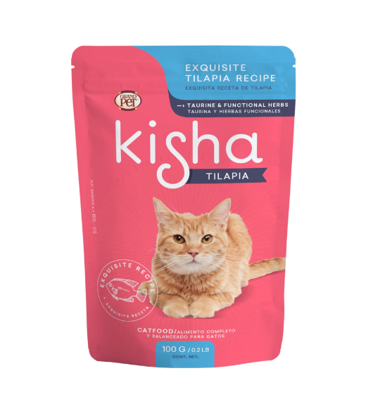 GrandPET Kisha® Pouche Receta de Tilapia