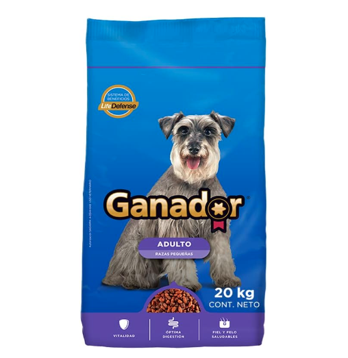 Ganador Adulto, Razas Pequeñas